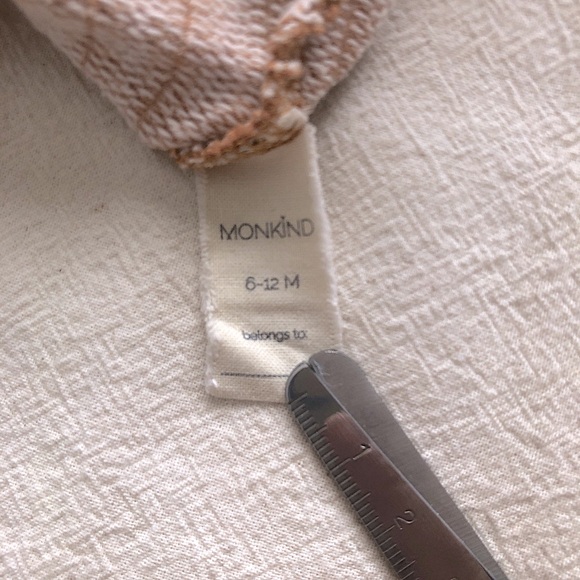 Monkind 6-12m Organic cotton Oversized Sweatdress - Picture 4 of 7